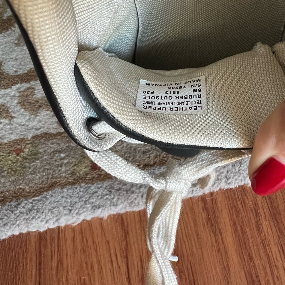 Tory Burch Black and White Sneakers - Picture 7 of 12